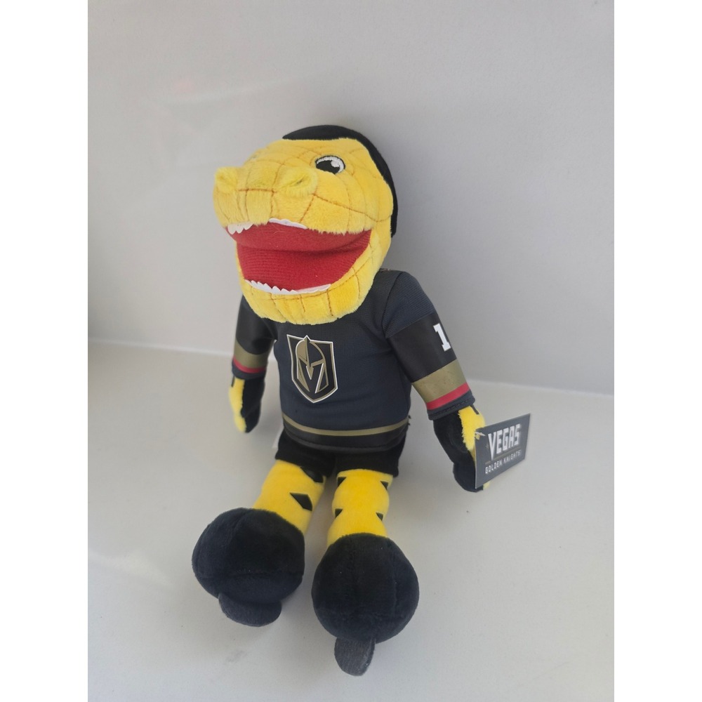 Vegas Golden Knights Chance Mascot Plush NHL Stuffed Animal House Jersey 10 inch